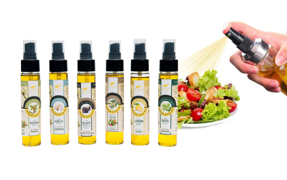 SPRAY EXTRA VIRGIN OLIVE OIL WITH BASIL 50ml Paradosiaka Means