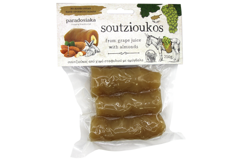 SOUTZOUKOS WITH GRAPE JUICE AND ALMONDS 250g