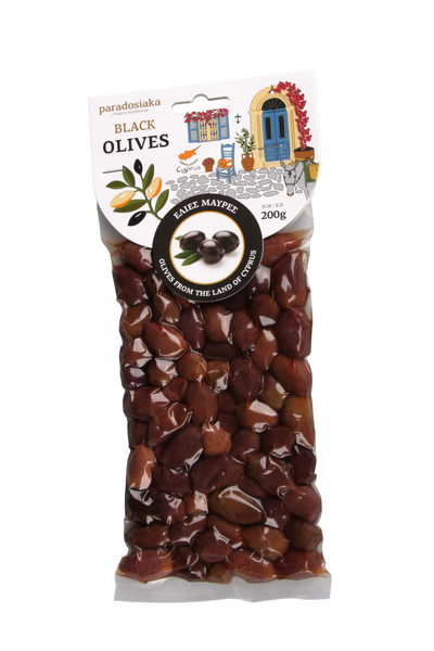 BLACK OLIVES 200g
