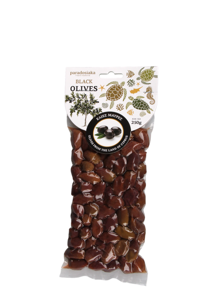 BLACK OLIVES 250g