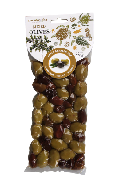MIXED OLIVES 250g