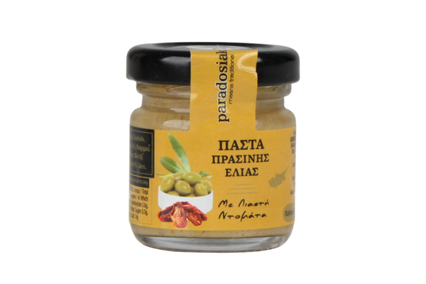 GREEN OLIVE PASTE WITH SUNDRIED TOMATO 50g
