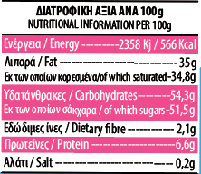 MILK CHOCO CANDY BARS 4 X 35g