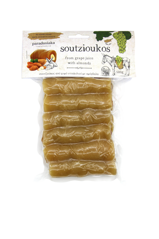 SOUTZOUKOS WITH GRAPE JUICE AND ALMONDS 500g