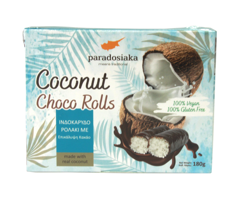 COCONUT CHOCO ROLLS 180g