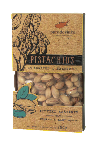 ROASTED & SALTED PISTACHIO NUTS 250g