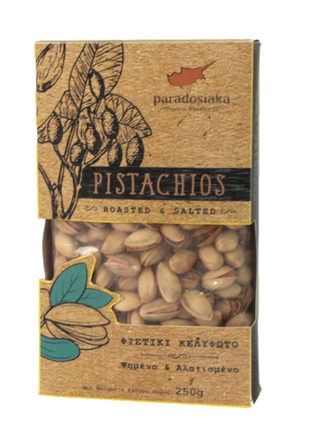 ROASTED & SALTED PISTACHIO NUTS 250g