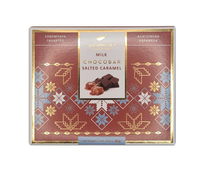 CYPRUS MILK CHOCOBAR WITH SALTED CARAMEL 80g