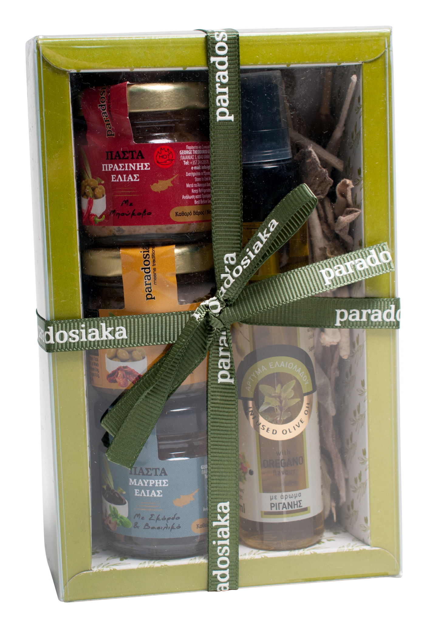 PARADOSIAKA GIFT SET WITH OLIVE PASTES