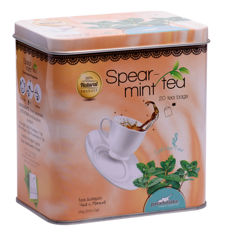 SPEARMINT TEA IN TIN BOX 26g