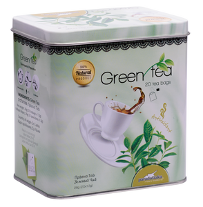 GREEN TEA IN TIN BOX 26g
