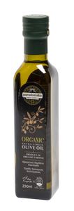 ORGANIC EXTRA VIRGIN OLIVE OIL IN GLASS BOTTLE 250ml