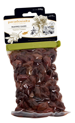 BLACK OLIVES 250g