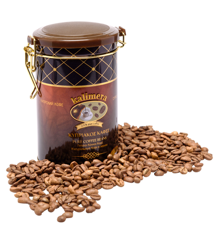 CYPRUS COFFEE IN TIN - WHOLE BEANS 100g