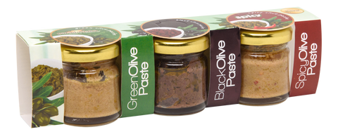 SET OLIVE PASTES 3X30g