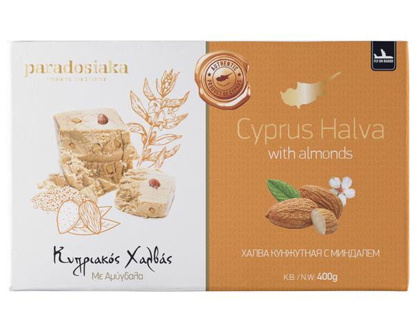 CYPRUS HALVA ALMONDS 400g