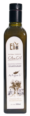 ELIA EXTRA VIRGIN OLIVE OIL IN GLASS BOTTLE 500ml