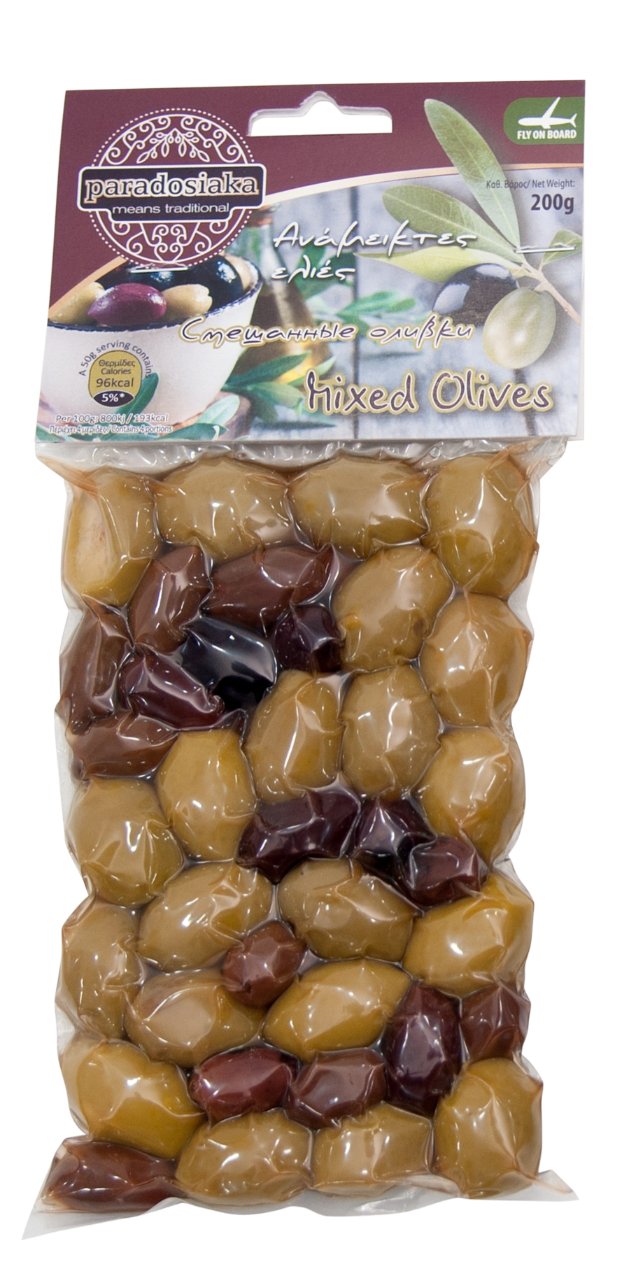 MIXED OLIVES 200g