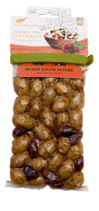 MIXED SALAD OLIVES (Chili Flakes & Parsley) 250g