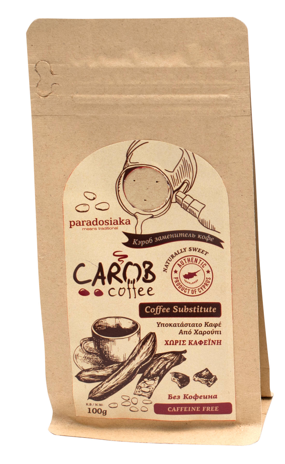 CAROB COFFEE SUBSTITUTE 100g