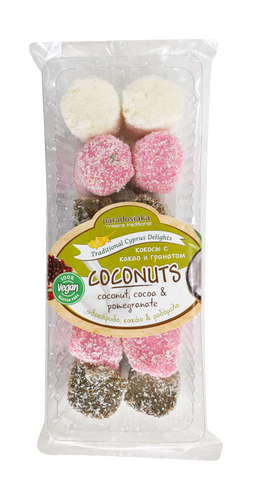 COCONUT ROLLS ASSORTED 250g