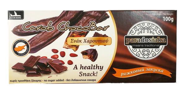 CAROB CHOCO BAR 100g