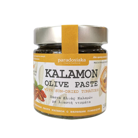 KALAMON OLIVE PASTE WITH SUN-DRIED TOMATOES 180g