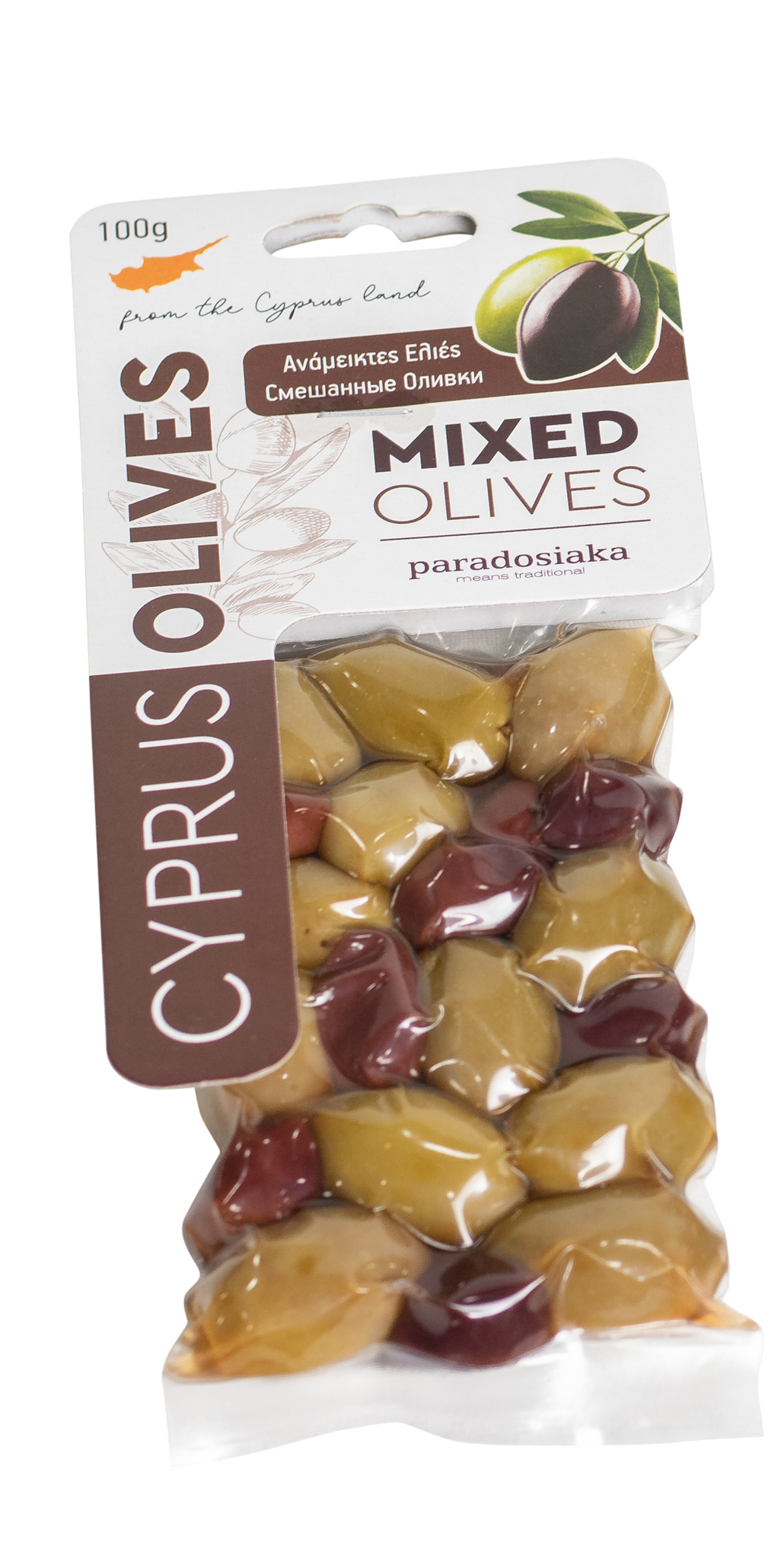 MIXED  OLIVES 100g