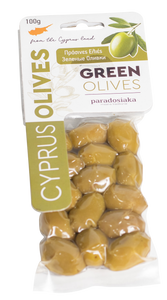 GREEN OLIVES 100g