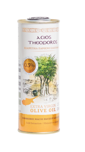 AGIOS THEODOROS EXTRA VIRGIN OLIVE OIL LOW ACIDITY 0.3% 250ml