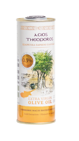 AGIOS THEODOROS EXTRA VIRGIN OLIVE OIL LOW ACIDITY 0.3% 250ml