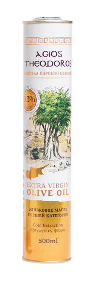 AGIOS THEODOROS EXTRA VIRGIN OLIVE OIL LOW ACIDITY 0.3% 500ml