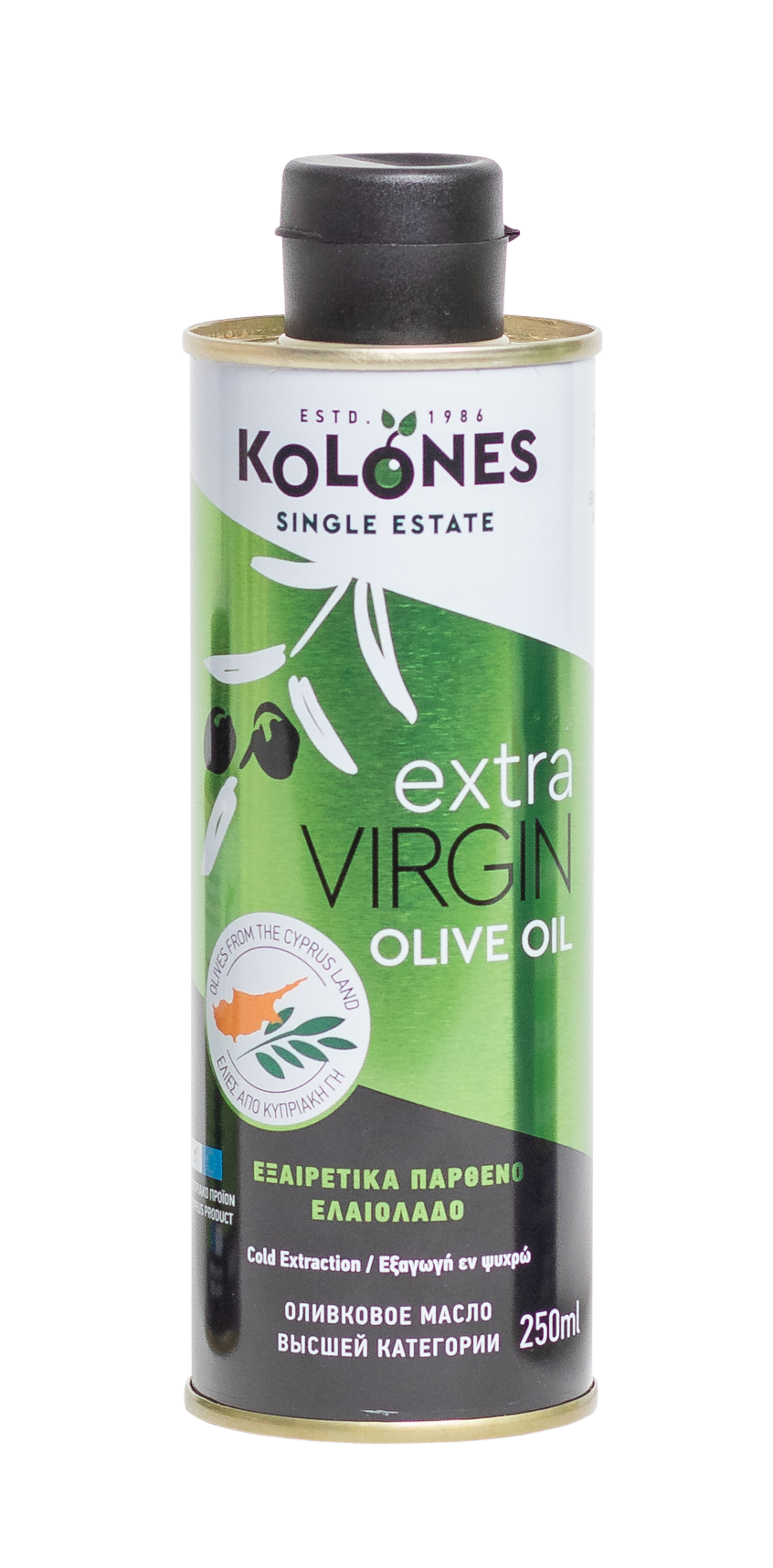 KOLONES EXTRA VIRGIN OLIVE OIL 250ml