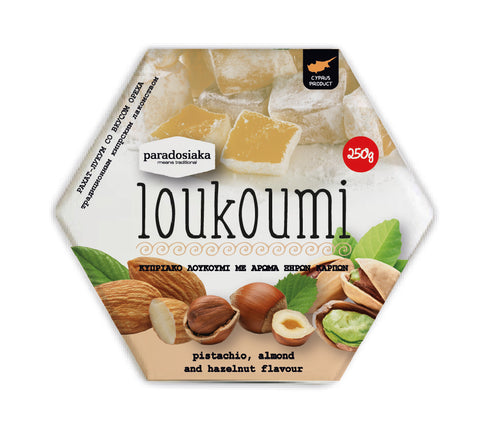 LOUKOUMI ASSORTED NUTS 250g