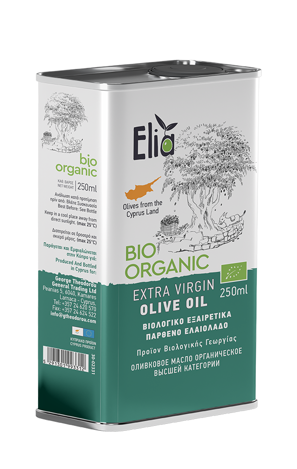 ELIA BIO ORGANIC EXTRA VIRGIN OLIVE OIL 250ml