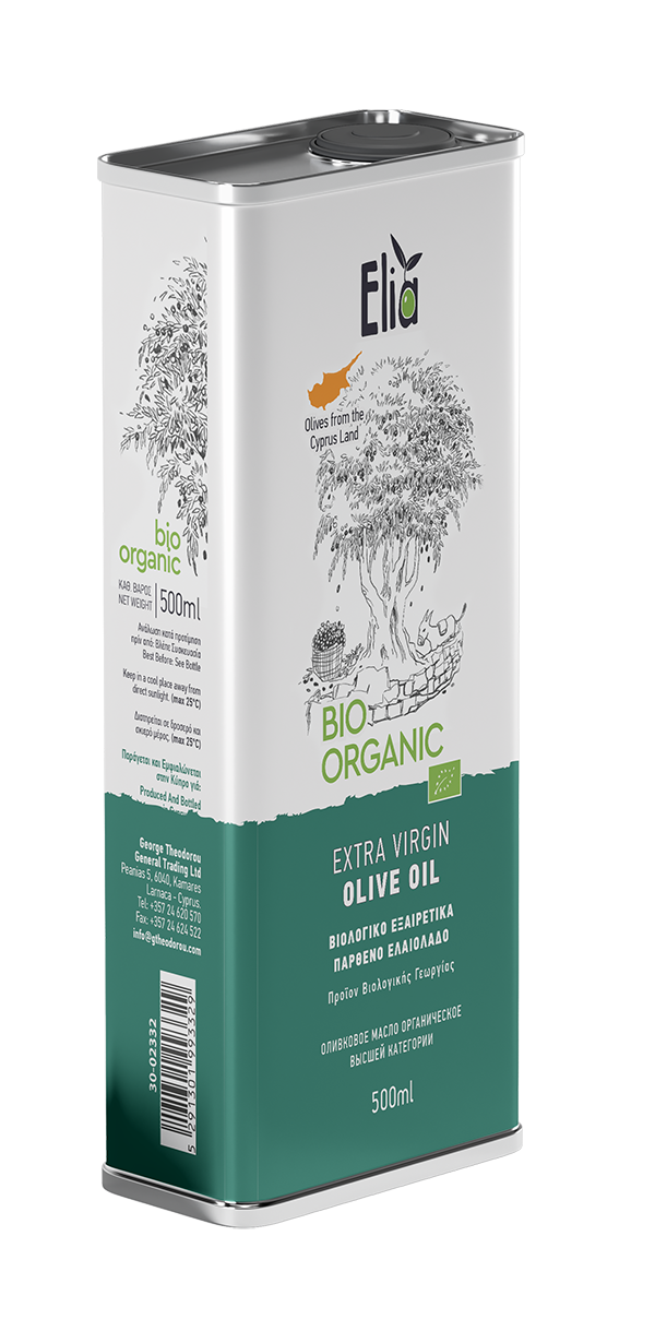 ELIA BIO ORGANIC EXTRA VIRGIN OLIVE OIL 500ml