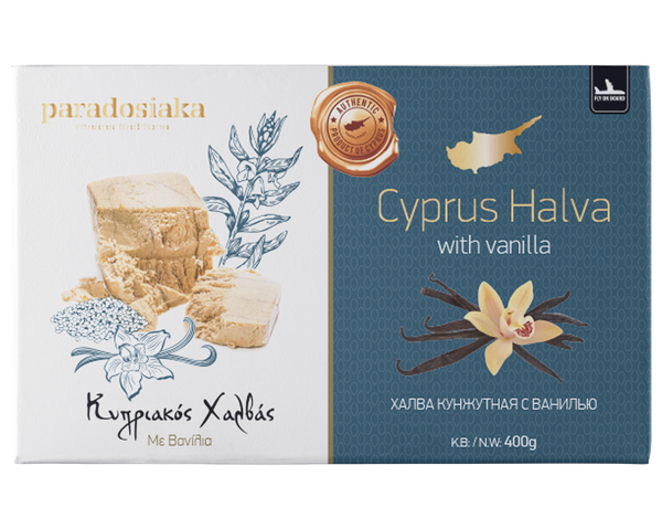 CYPRUS HALVA VANILLA 400g